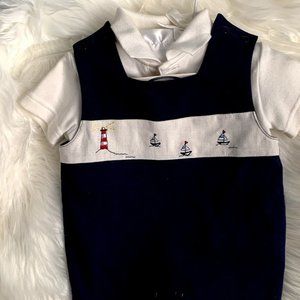 NWT romper set, 2 piece